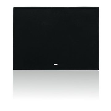 BBQ-Toro Grillplatte Gusseisen Grillplatte 41,5 x 31 cm, Wendeplatte, emailliert (matt), Wendeplatte, eine Seite gerippt, eine Seite glatt