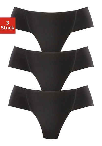 petite fleur Formstring (Packung, 3-St) Bodyforming Slip aus elastischer Baumwolle