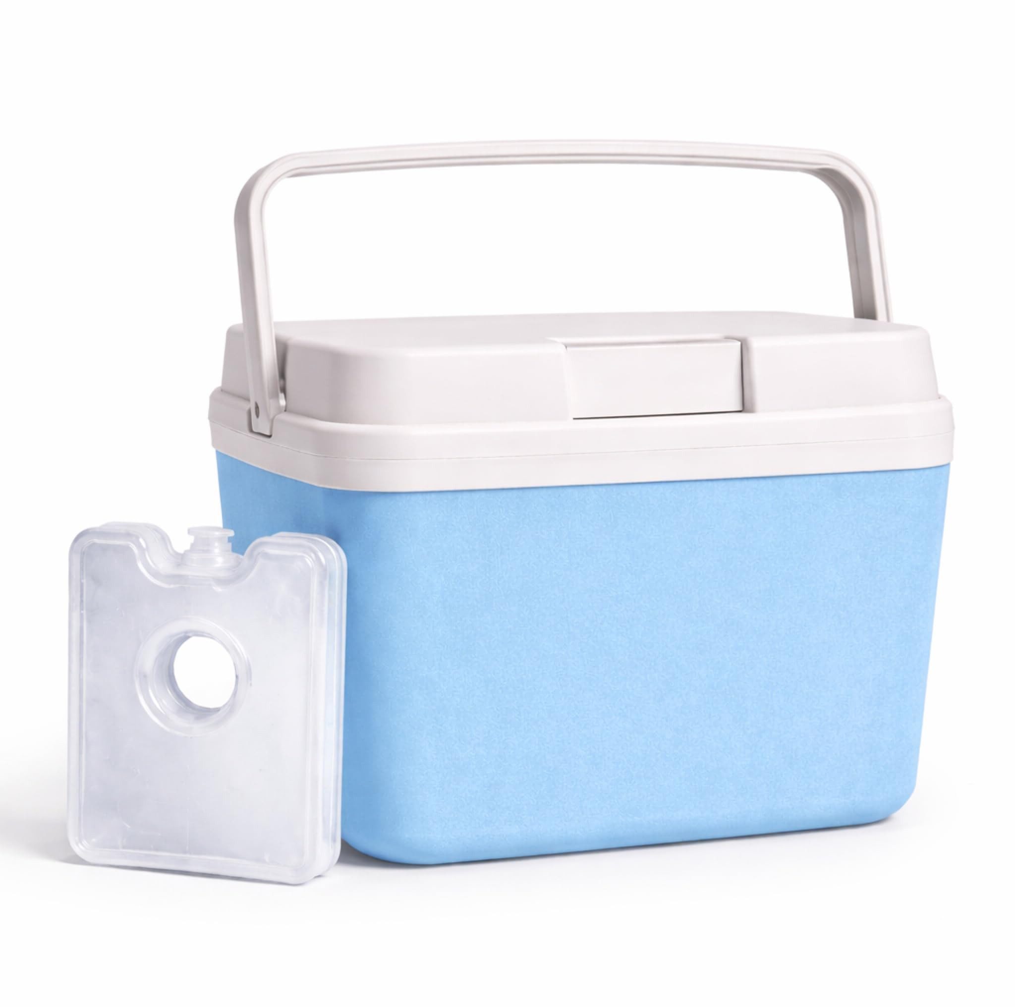 TK Gruppe Kühlbox Premium Kühlbox 15L mit Kühlakku & Kühlelement – Kühltasche Camping
