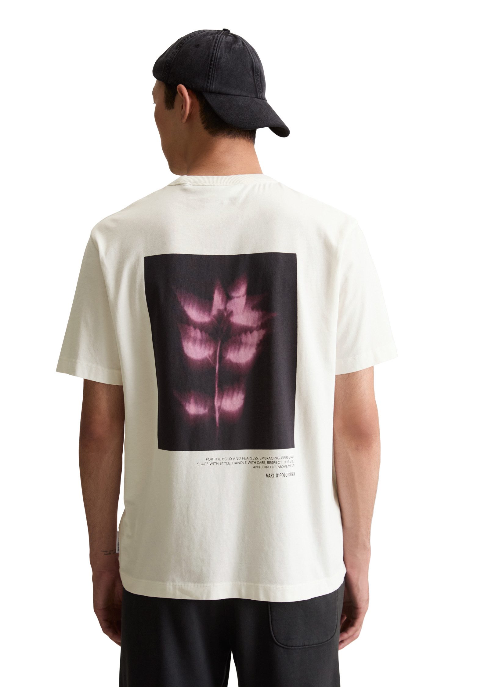 Marc O'Polo DENIM T-Shirt relaxed fit mit großem Foto-Rückenprint günstig online kaufen