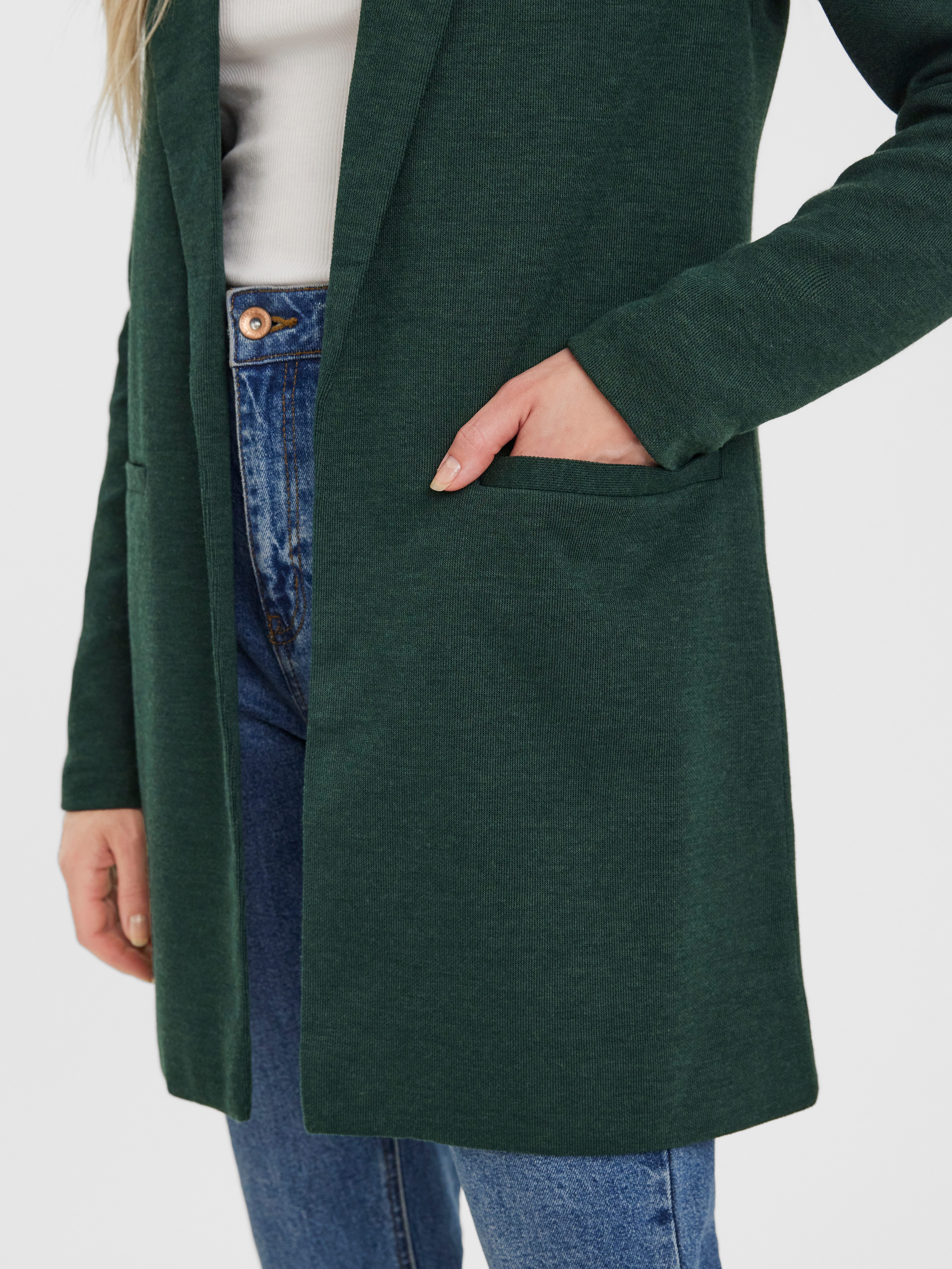 Vero Moda Jerseyblazer VMVERINA LS LONG BLAZER günstig online kaufen