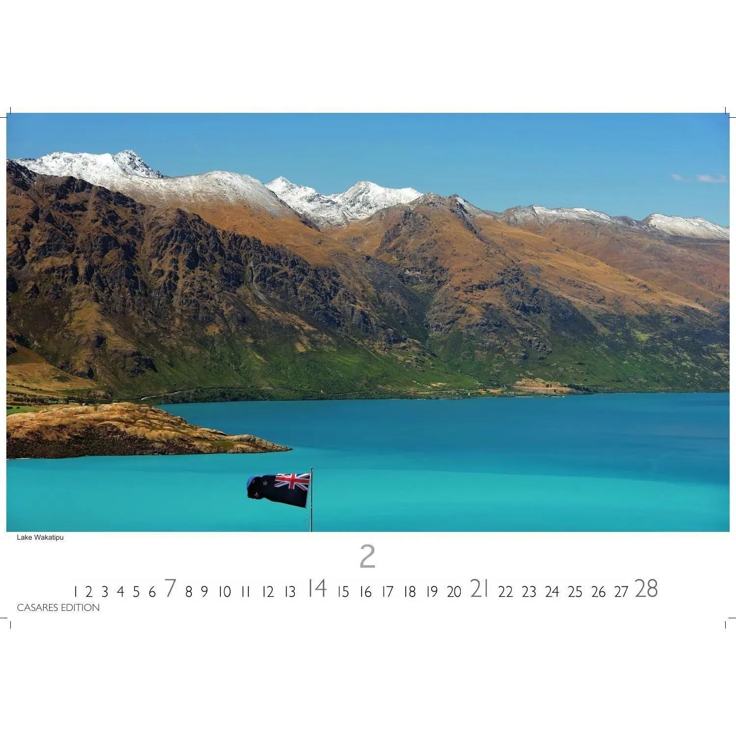 Wandkalender Neuseeland Kalender 2027 - Wandkalender, Fotokalender Ozeanien...