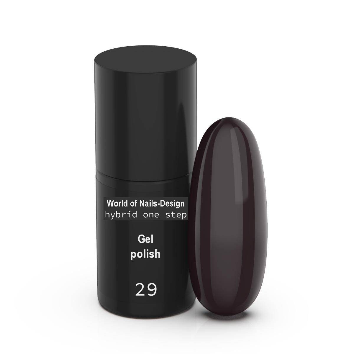 World of Nails-Design UV-Gel LED / UV Hybridlack "One Step" viele Farben 6 ml, hochpigmentiert