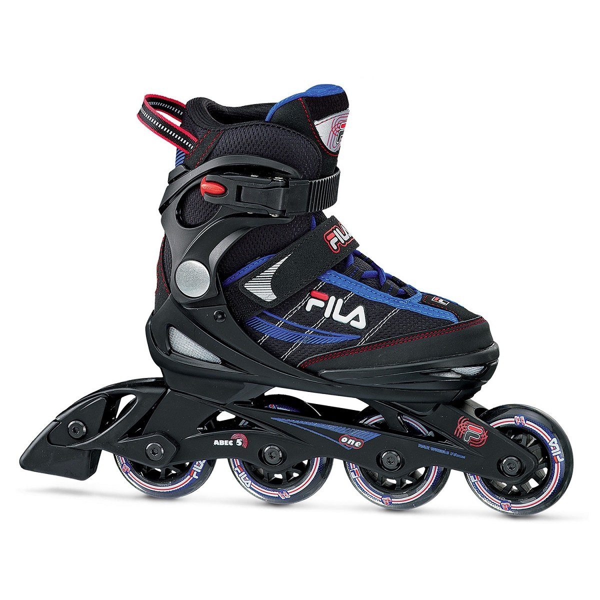 Fila Ролики Роликовые коньки One - verstellbar - schwarz/blau Kinder