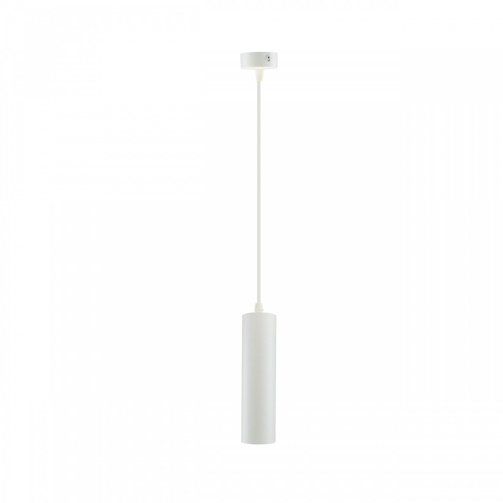 Spectrum LED Deckenleuchte LED Madara Mini II GU10 Pendelleuchte kürzbar weiß IP20 max. 10W rund, Kein Leuchtmittel enthalten