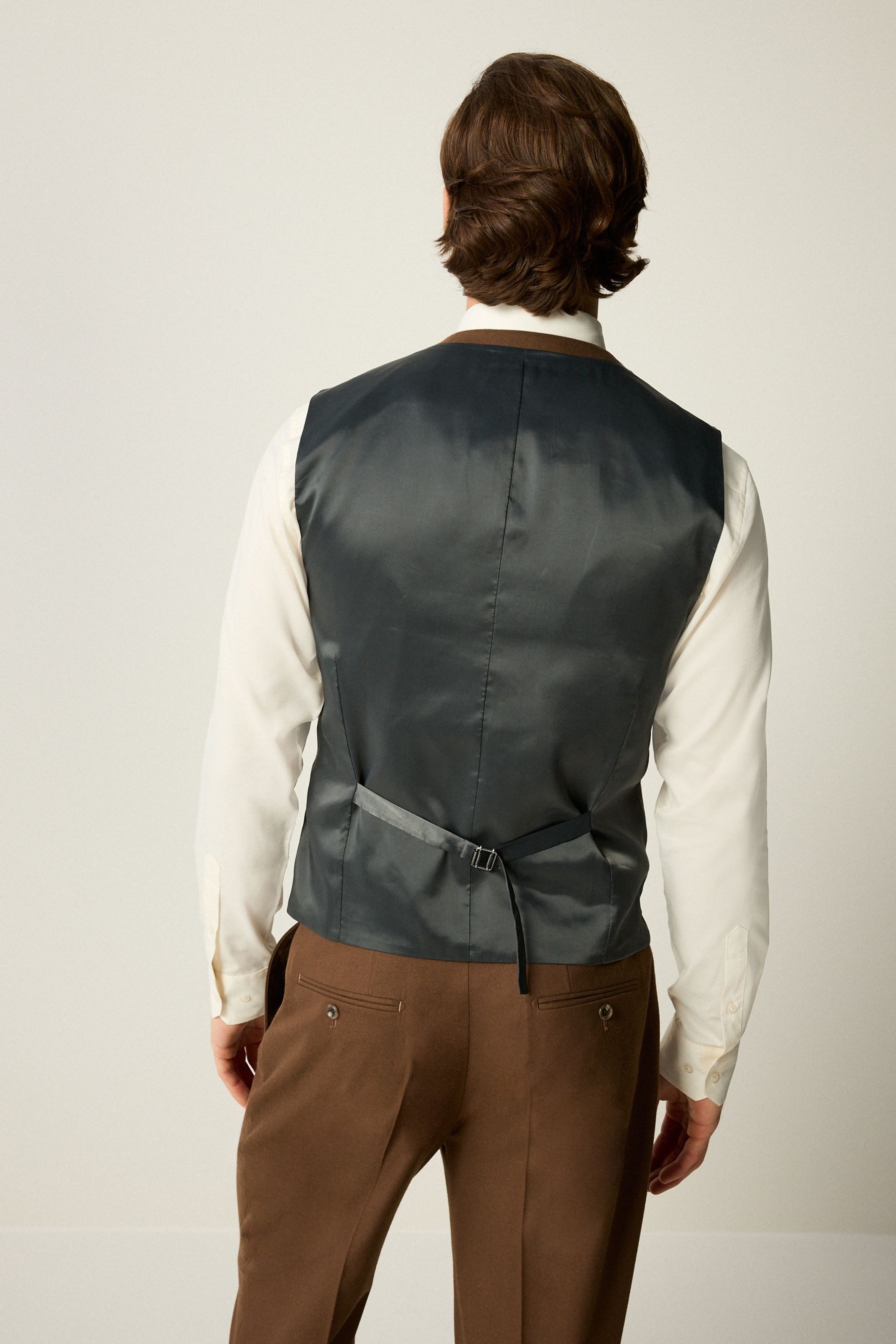 Next Anzugweste Flanell-Anzugweste (1-tlg) günstig online kaufen