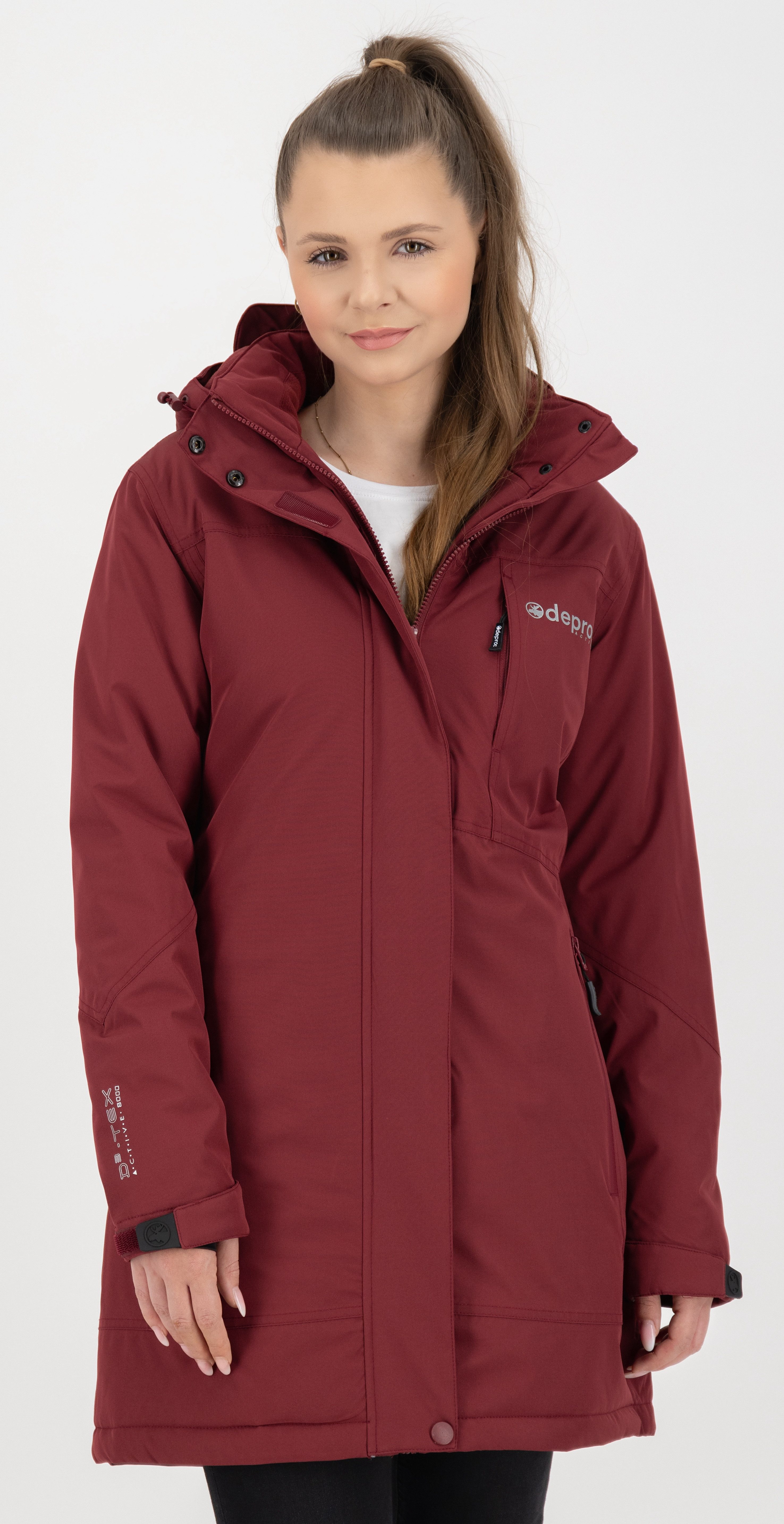 DEPROC Active Langjacke MONTREAL LONG WMN OS Übergangsjacke Kurzmantel Soft günstig online kaufen