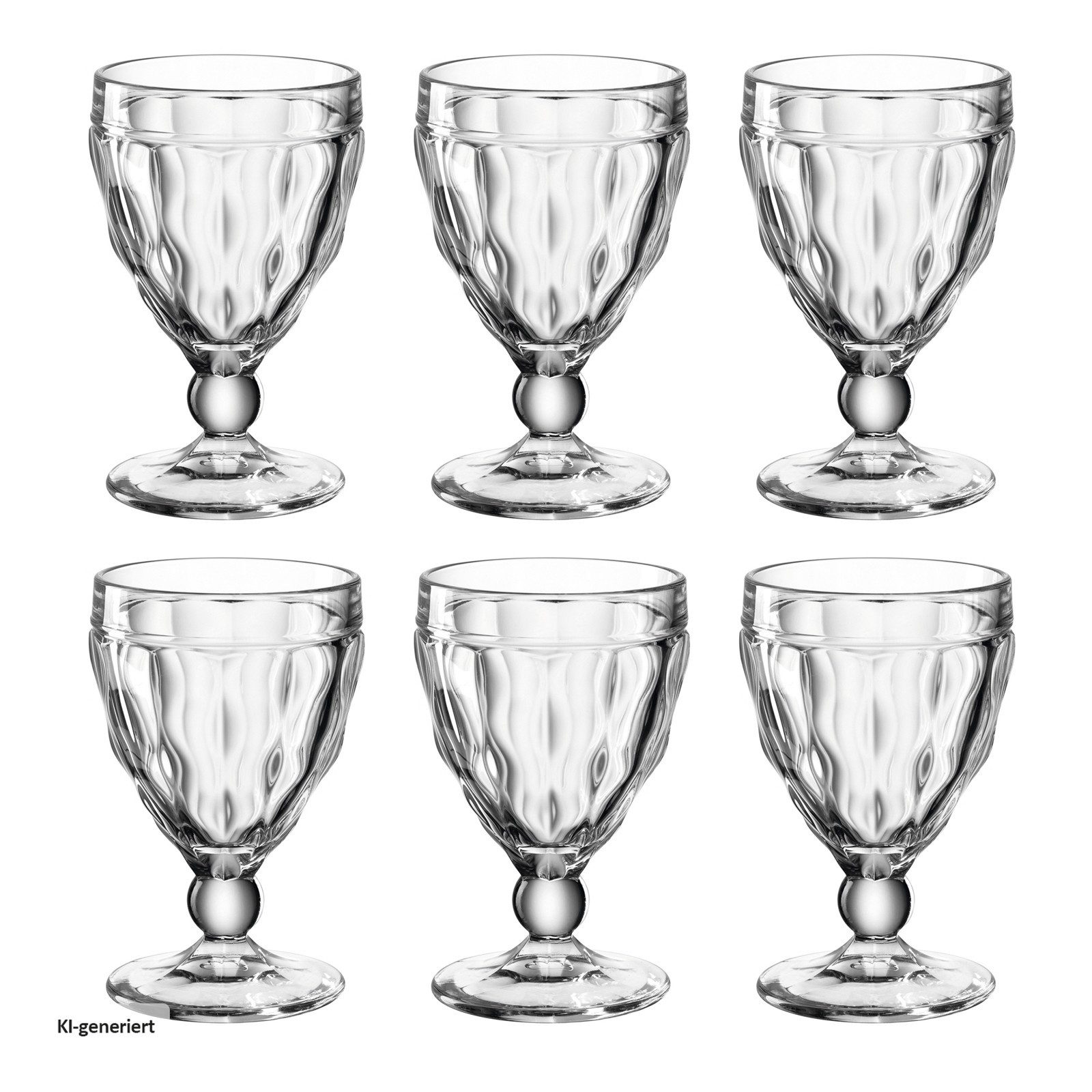 LEONARDO Gläser-Set Weißweinglas 6er Set Brindisi, 6-tlg., Glas