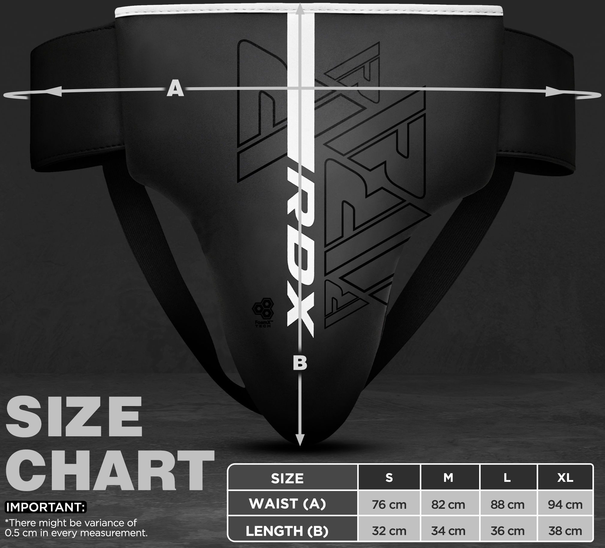 RDX Sports Tiefschutz RDX Groin Guard für Boxen Kickboxen Leder Männer Jockstrap Protector