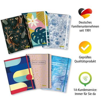 Online Pen Notizbuch Bullet Journal, gepunktet, 144 Seiten 120 g/m² Papier