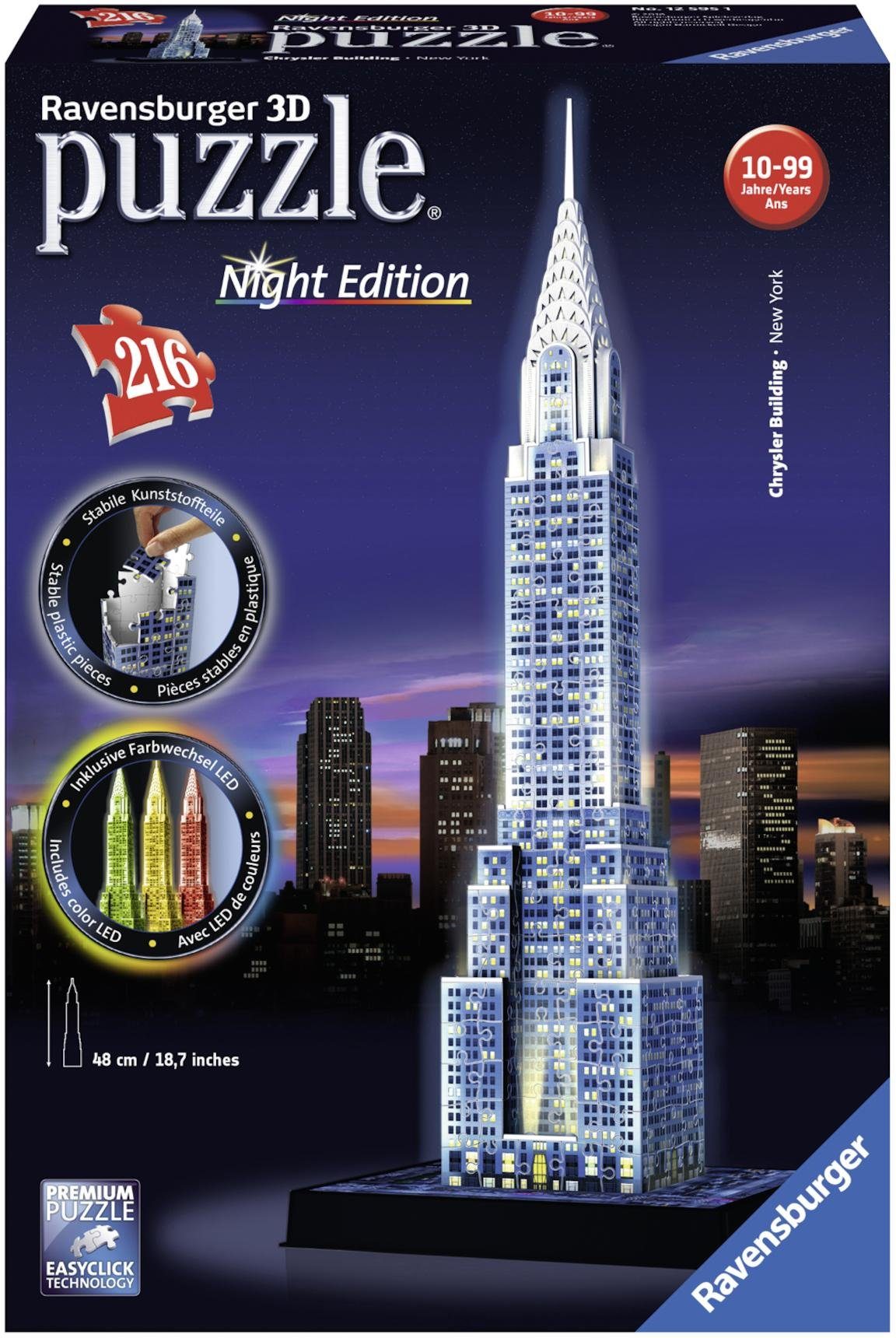 Ravensburger 3D Puzzle, 216 Teile, »Chrysler Building ...