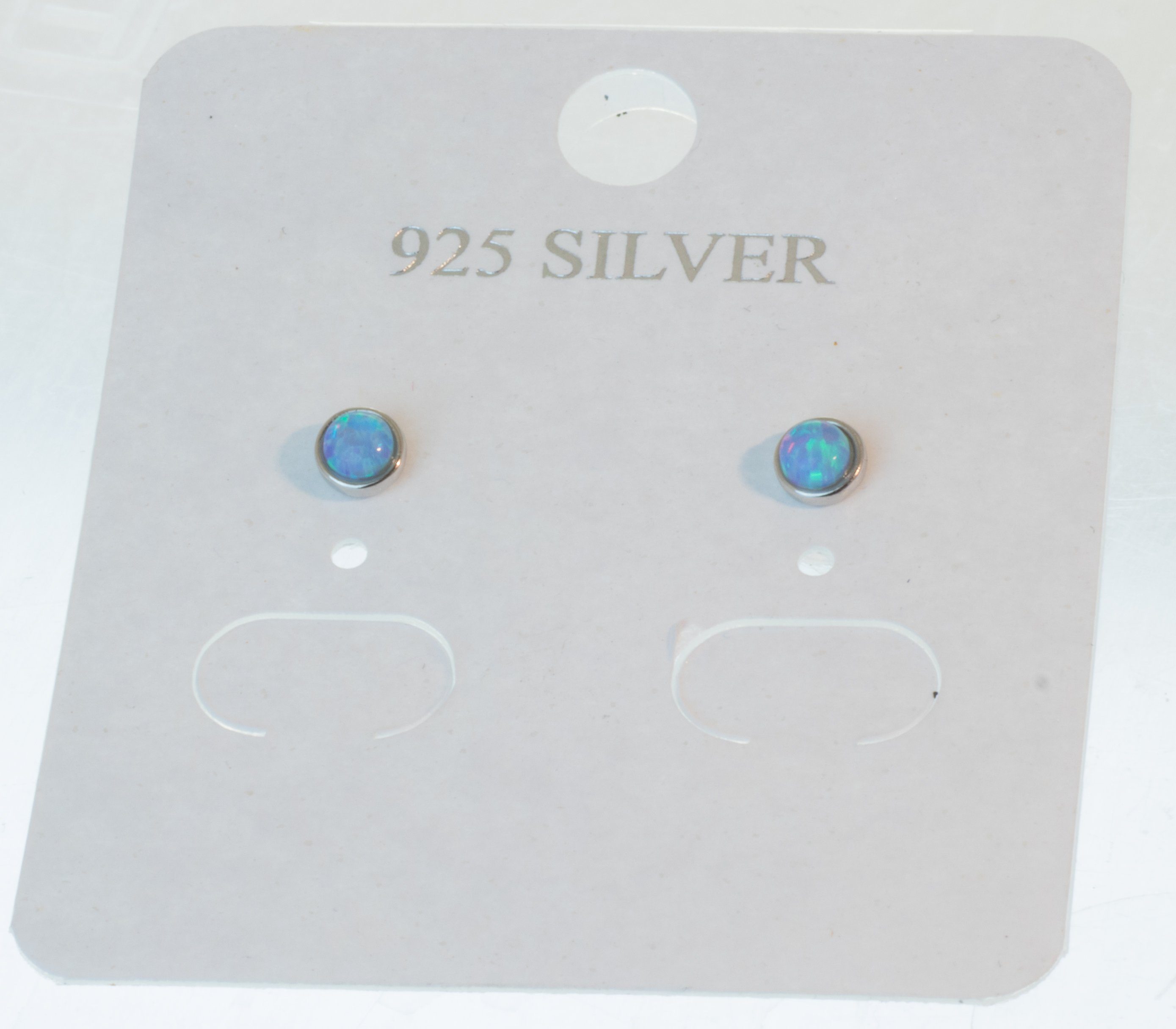 Paar Ohrstecker Ohstecker 3,8 mm Opal günstig online kaufen
