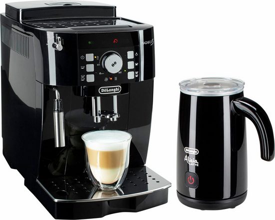 De'Longhi Kaffeevollautomat ECAM 21.118.B, inkl. Milchaufschäumer im Wert von UVP 89,99