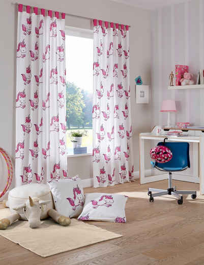 Kinderzimmer Gardine In Rosa Online Kaufen Otto