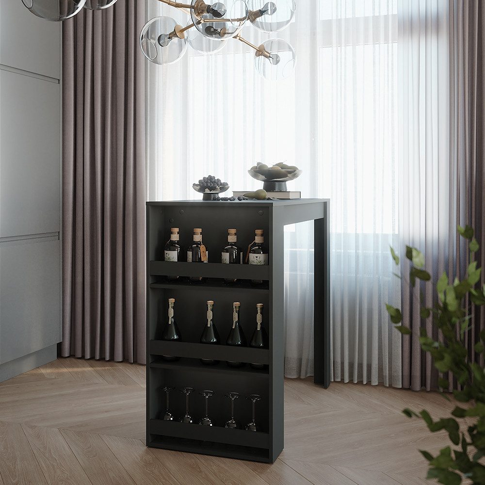 Vicco Bartisch Repose, Anthrazit, 57 x 117 cm (1-St)