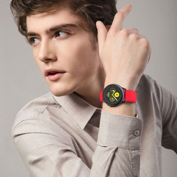 Cadorabo Smartwatch-Armband, Ersatzarmband 20mm Samsung Galaxy Watch 42mm / 3 / 4 / 5 / Sport