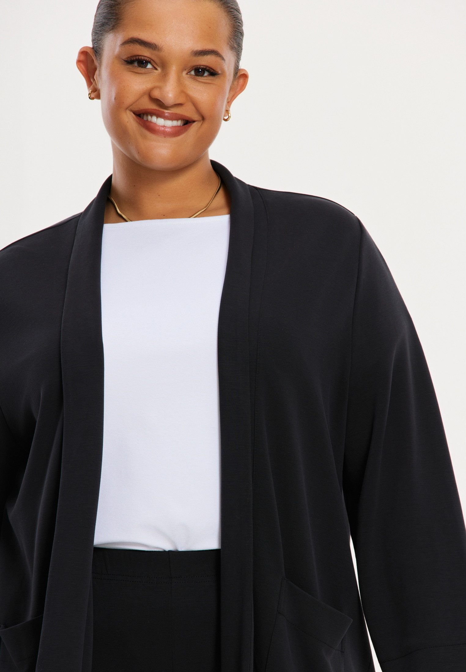 YOEK Cardigan Damen Strickjacke mit Langarm
