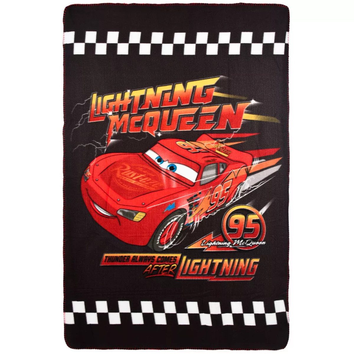 Wohndecke Disney Cars Fleecedecke 100x150cm Thunder, günstig online kaufen