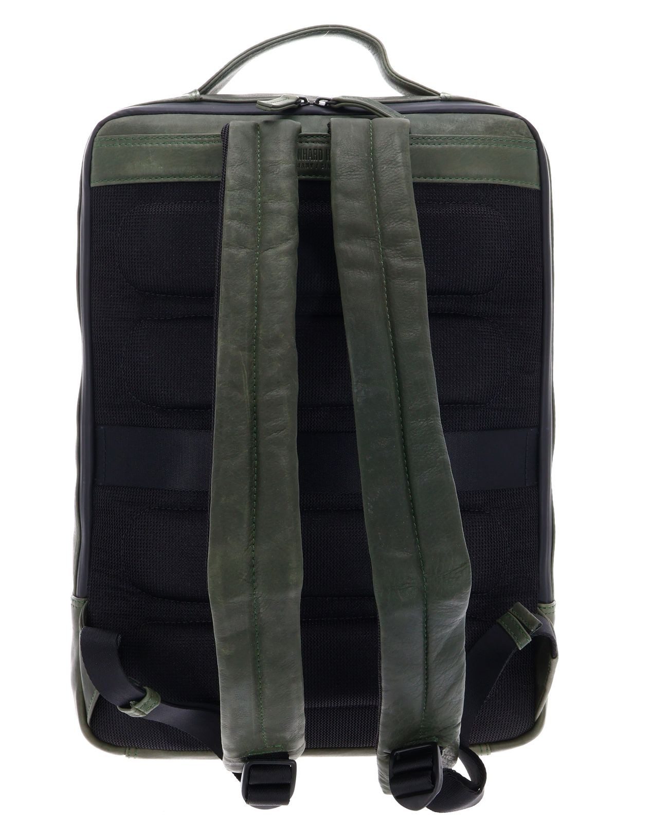 Leonhard Heyden Rucksack Rucksack 6753 (Set, 2-tlg), aus echtem Rindsleder