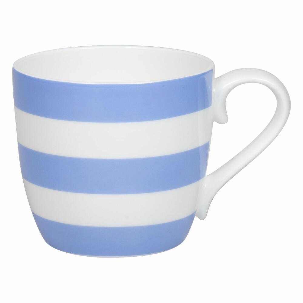 Könitz Becher Stripes - Creamblue, 425 ml, Bone China