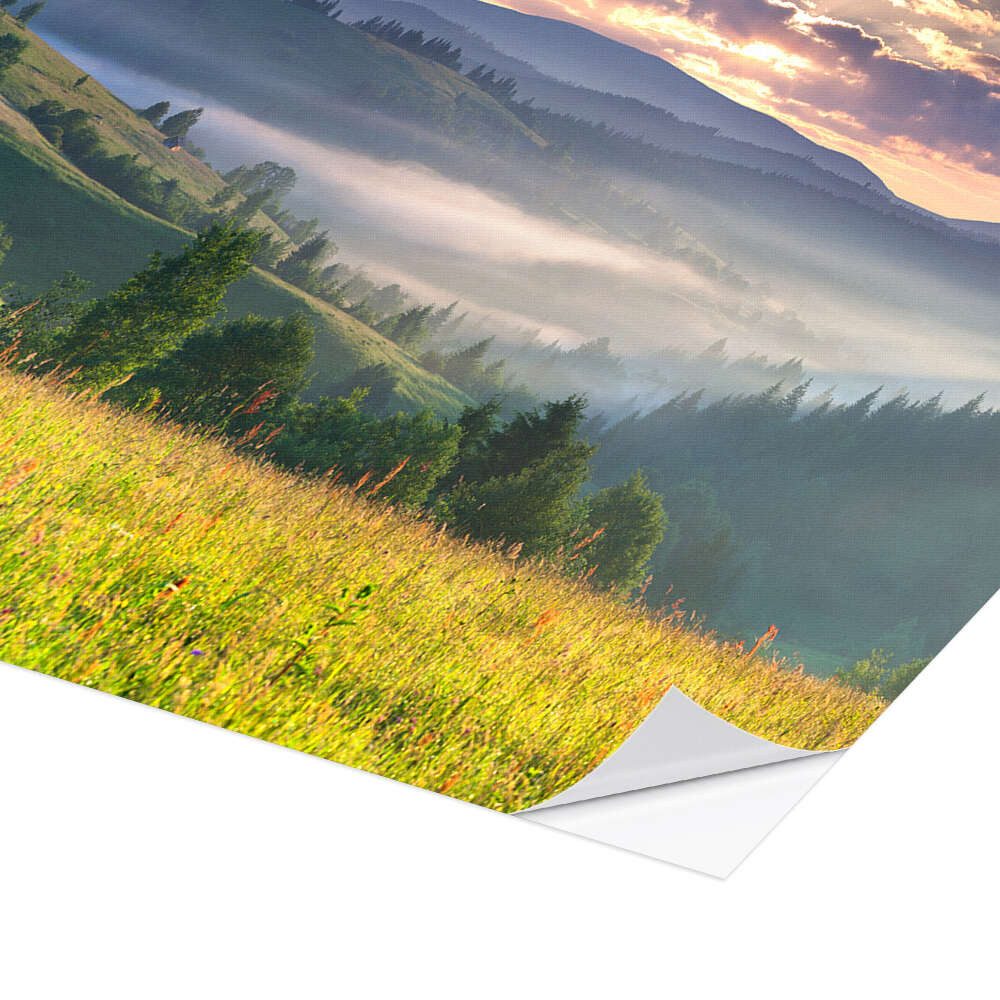 Posterlounge Wandbild Sonnenaufgang in den Bergen, Editors Choice, erhältlich als Poster, Leinwandbild, Wandsticker oder Acrylglasbild