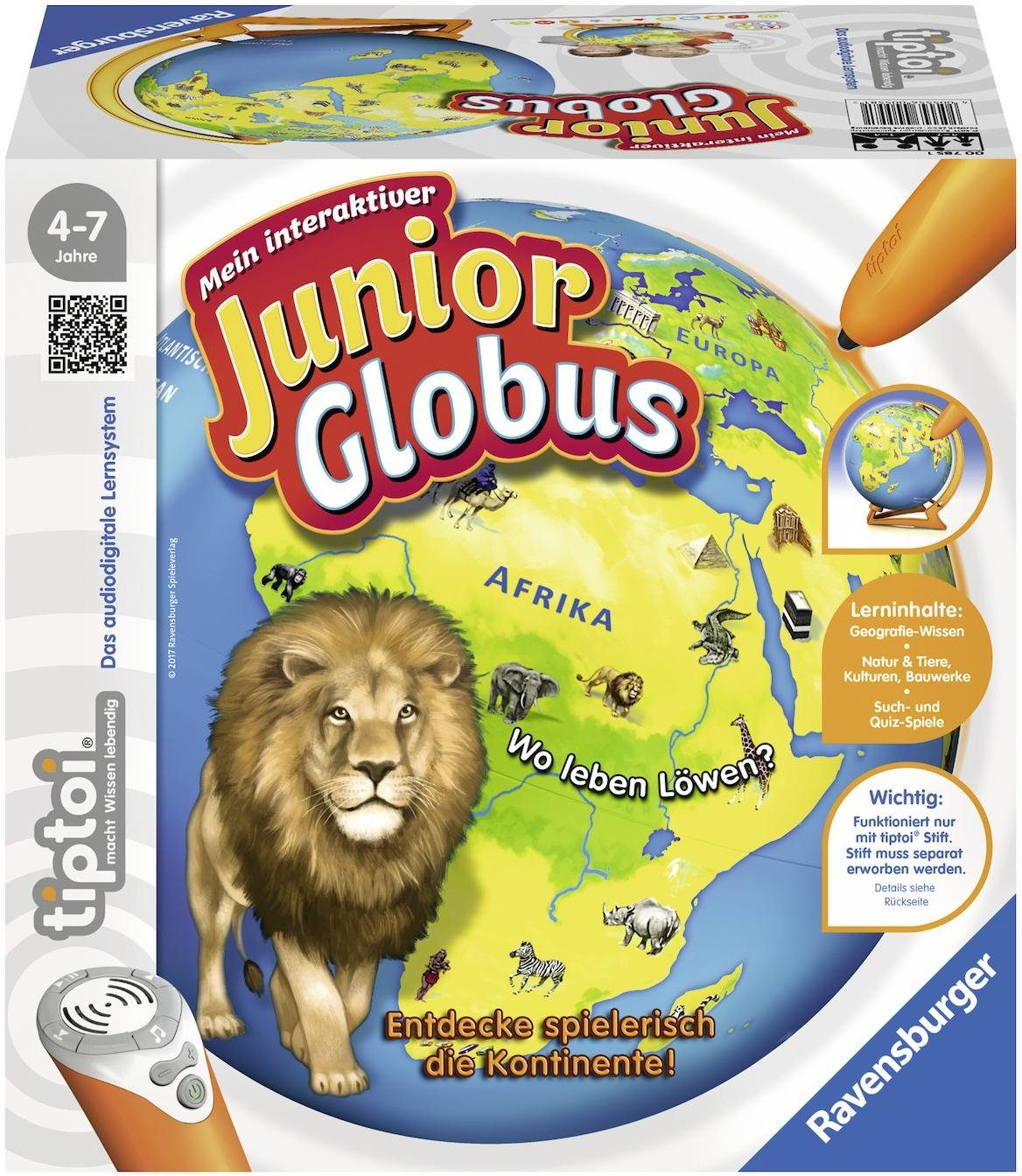 Ravensburger Globus »tiptoi® Mein interaktiver Junior Globus«, Made in Europe, FSC® - schützt Wald - weltweit-Otto