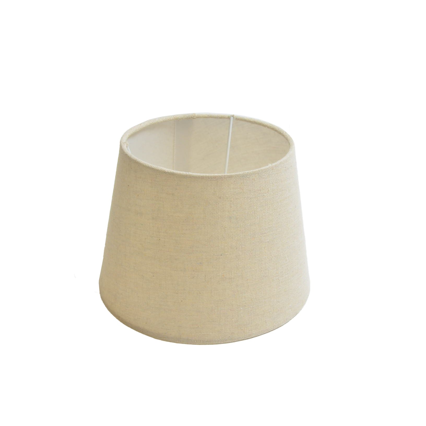 B&S Лампыschirm Stofflampenschirm rund für E14/E27 Fassung H 14.5 x Ø 20 cm
