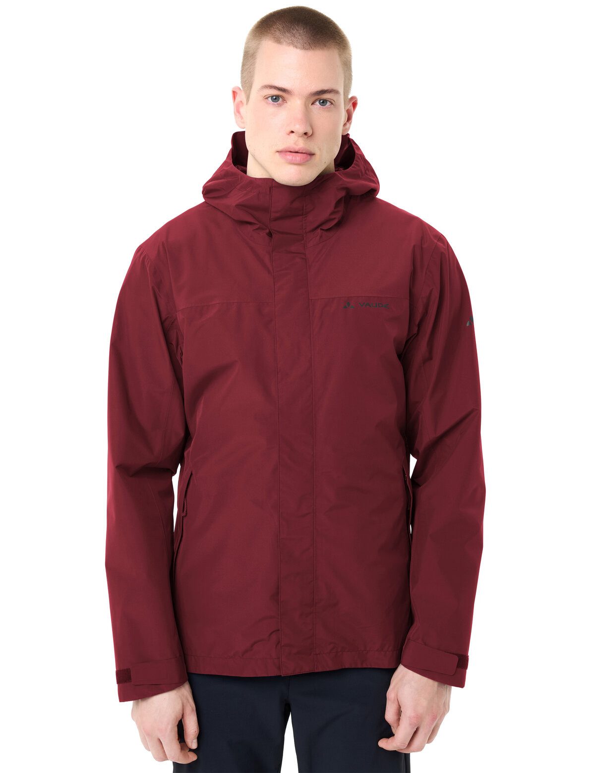 VAUDE Outdoorjacke MEN'S STRATHCONA JACKET sportlicher Stil, winddicht, wasserdicht