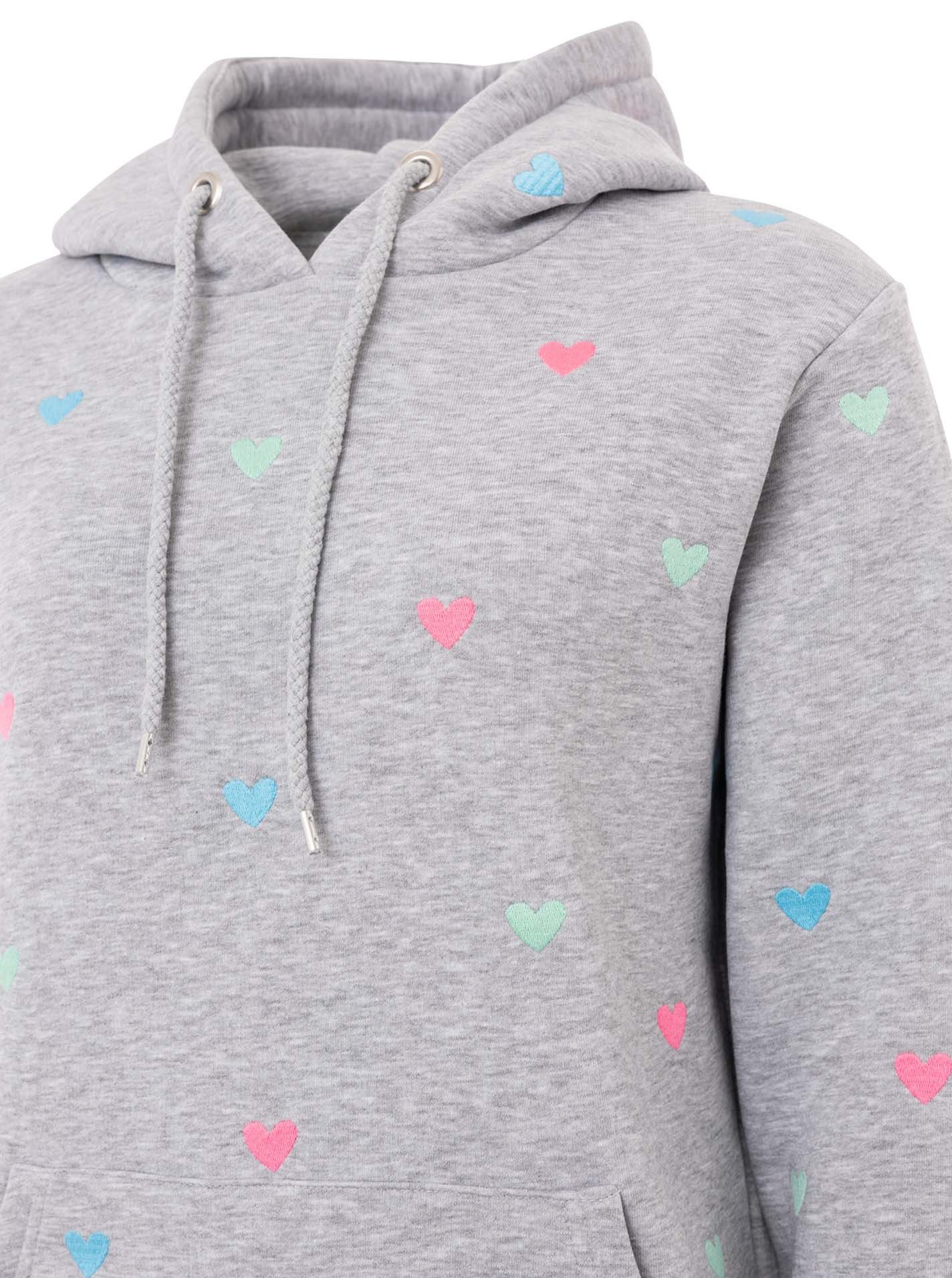 Zwillingsherz Hoodie "Hearts" mit Mini Me Style für Mütter & Töchter günstig online kaufen