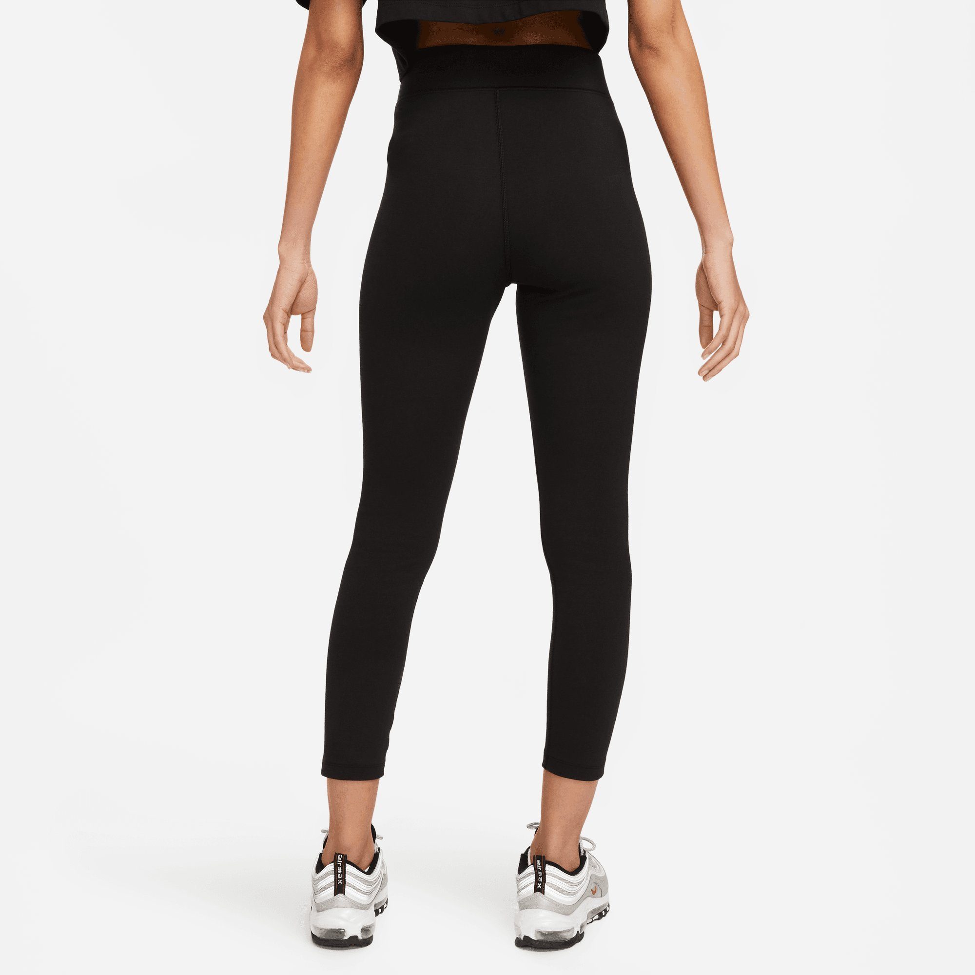 Nike Sportswear Trainingstights W TIGHT BLACK/SAIL / NSW NK HR LBR CLSC