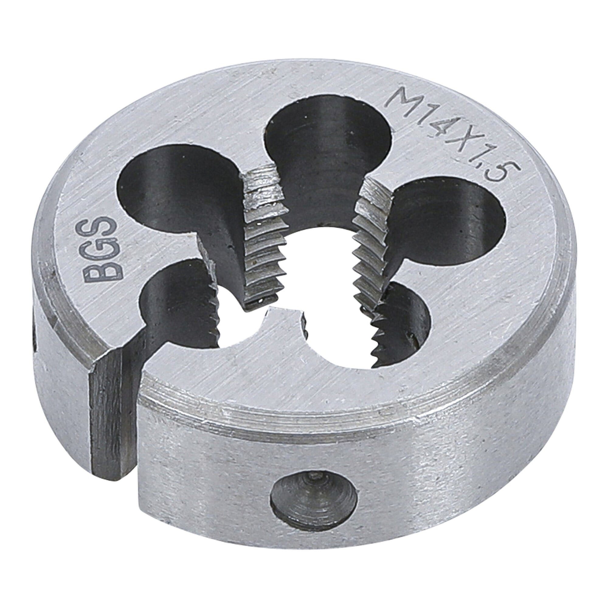 BGS technic Gewindebohrer BGS Gewindeschneideisen M14 x 1,5 x 38 mm