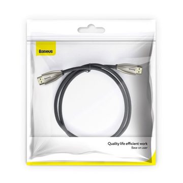 COFI 1453 4K HDMI 60 Hz 3D 18 Gbps Horizontal Kabel geflochten Stecker HDMI-Kabel, (300 cm)