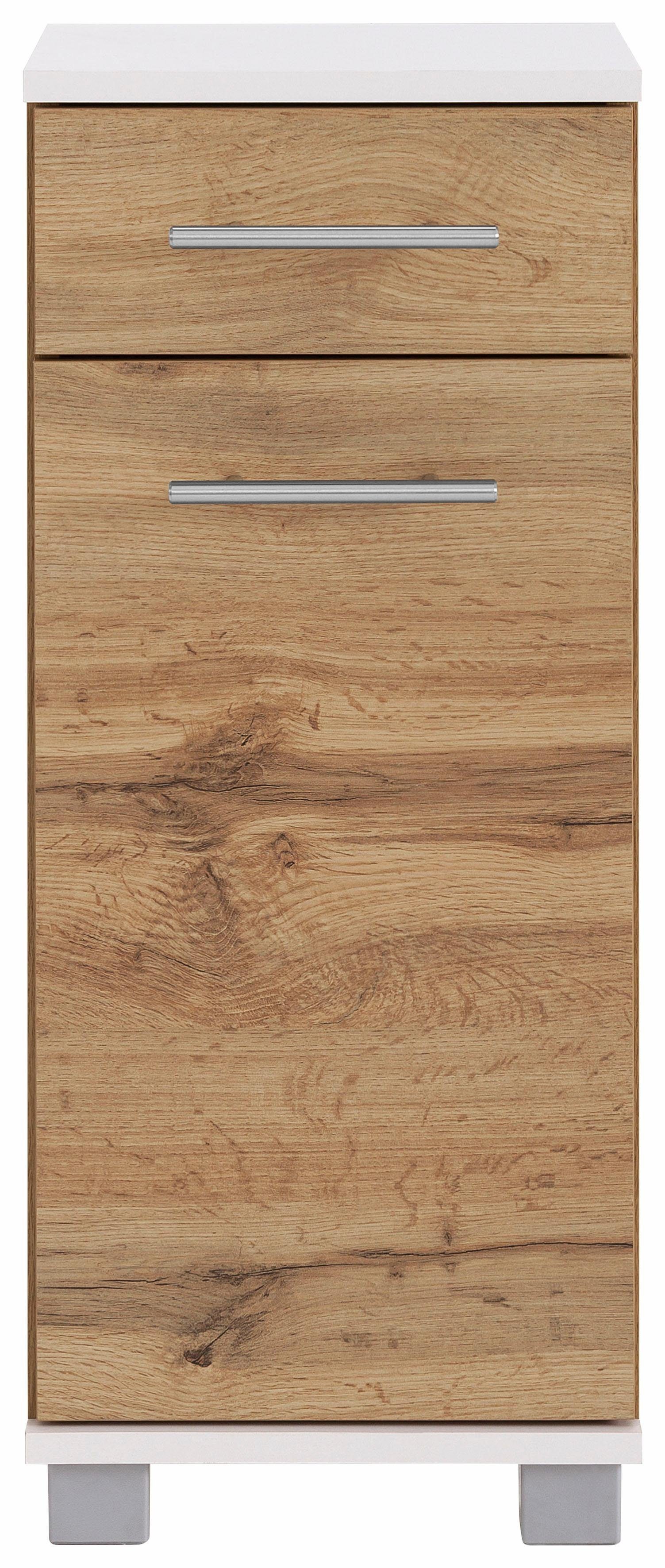 welltime Seitenschrank Emmi, Breite 30 cm Wechselbarer Türanschlag, Metallb günstig online kaufen