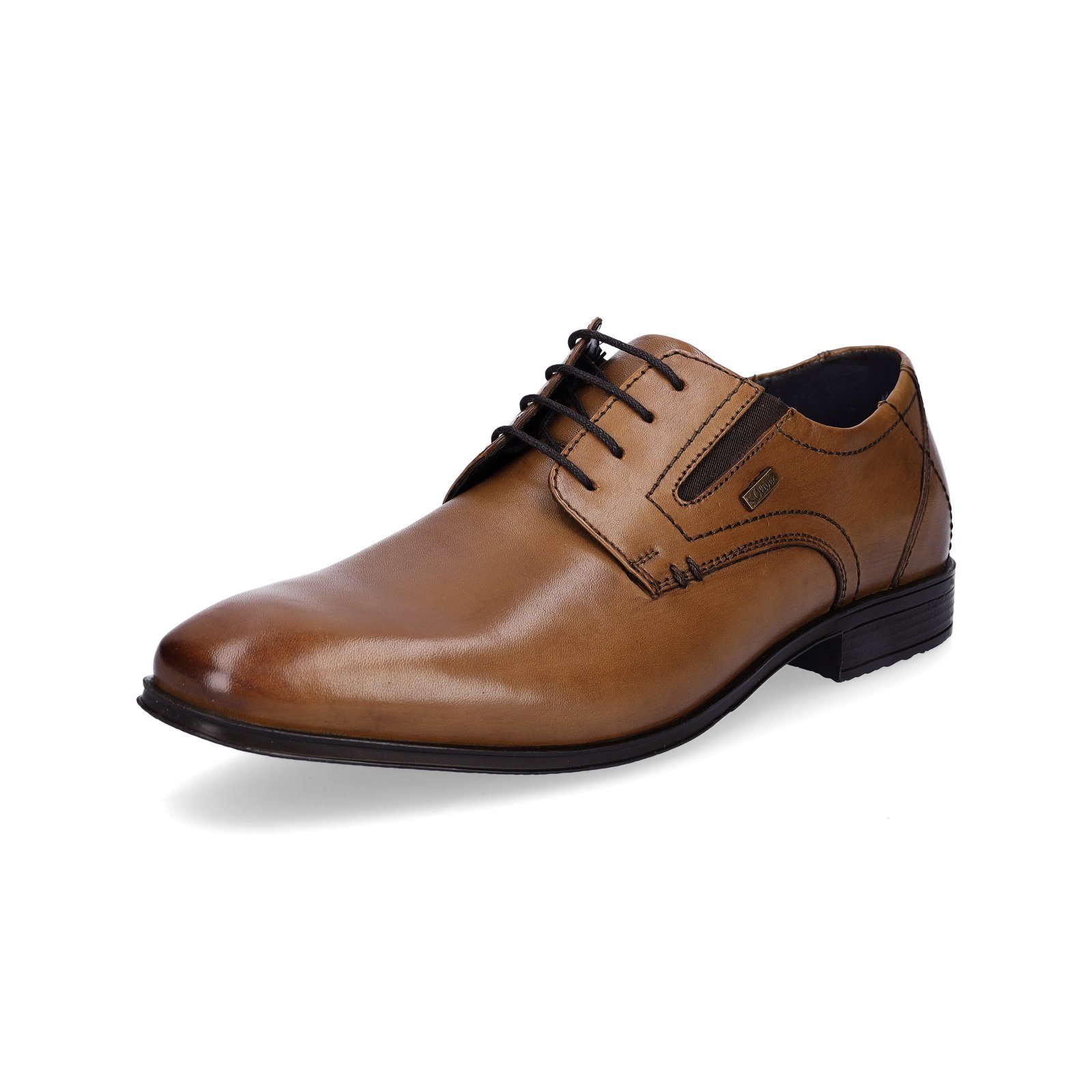 s.Oliver s.Oliver Herren Leder Schnürschuh cognac braun Schnürschuh