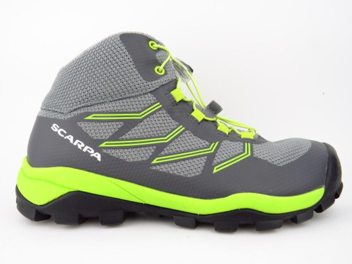 Scarpa Netron MID Kid WP gray/li Wanderschuh