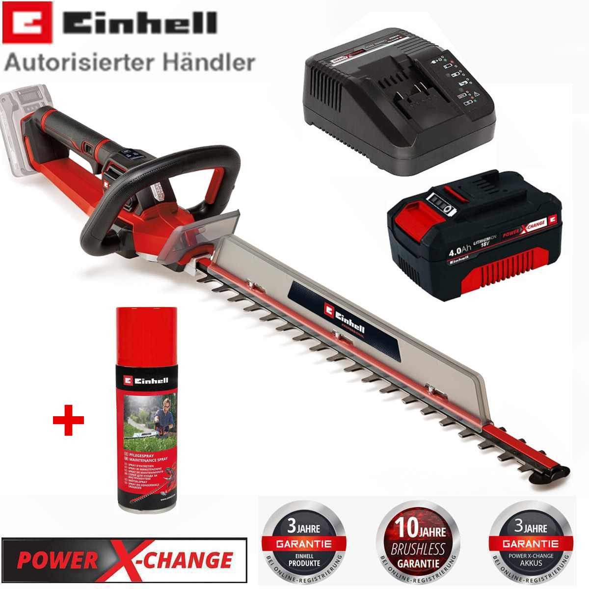 Einhell Akku-Heckenschere Akku-Heckenschere GP-CH 18/61 Li BL- ABS mie Akku günstig online kaufen
