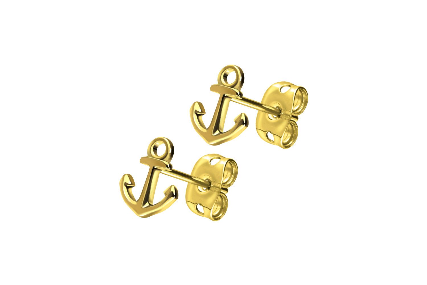 FILANGO Paar Ohrstecker Titan Ohrstecker ANKER (Ohrstecker, 1-tlg) günstig online kaufen