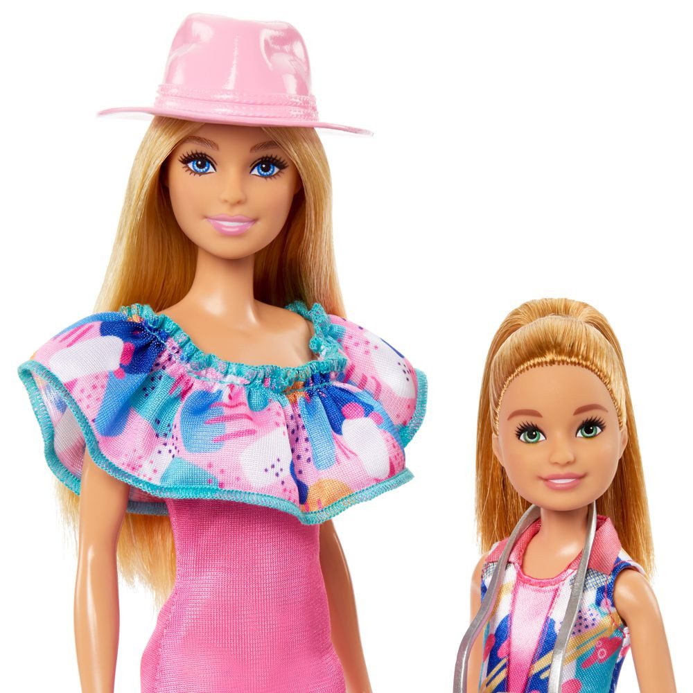 Barbie Anziehpuppe Puppen-Set mit 2 Hunden Barbie & Stacie to the Rescue Mattel HRM09
