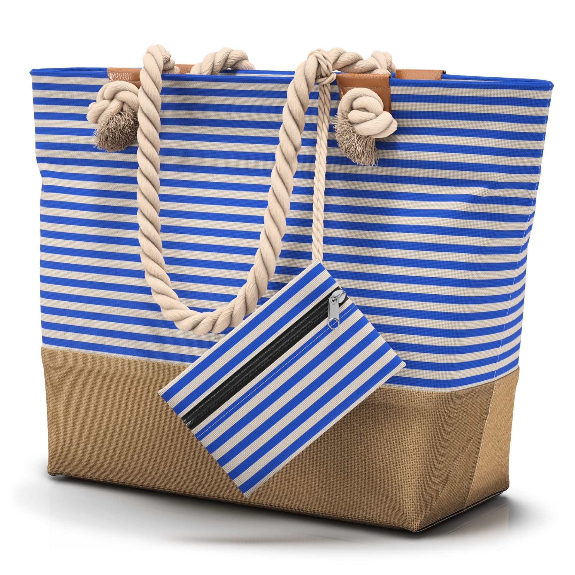 furora HOLIDAY Strandtasche Badetasche mit Reißverschluss günstig online kaufen