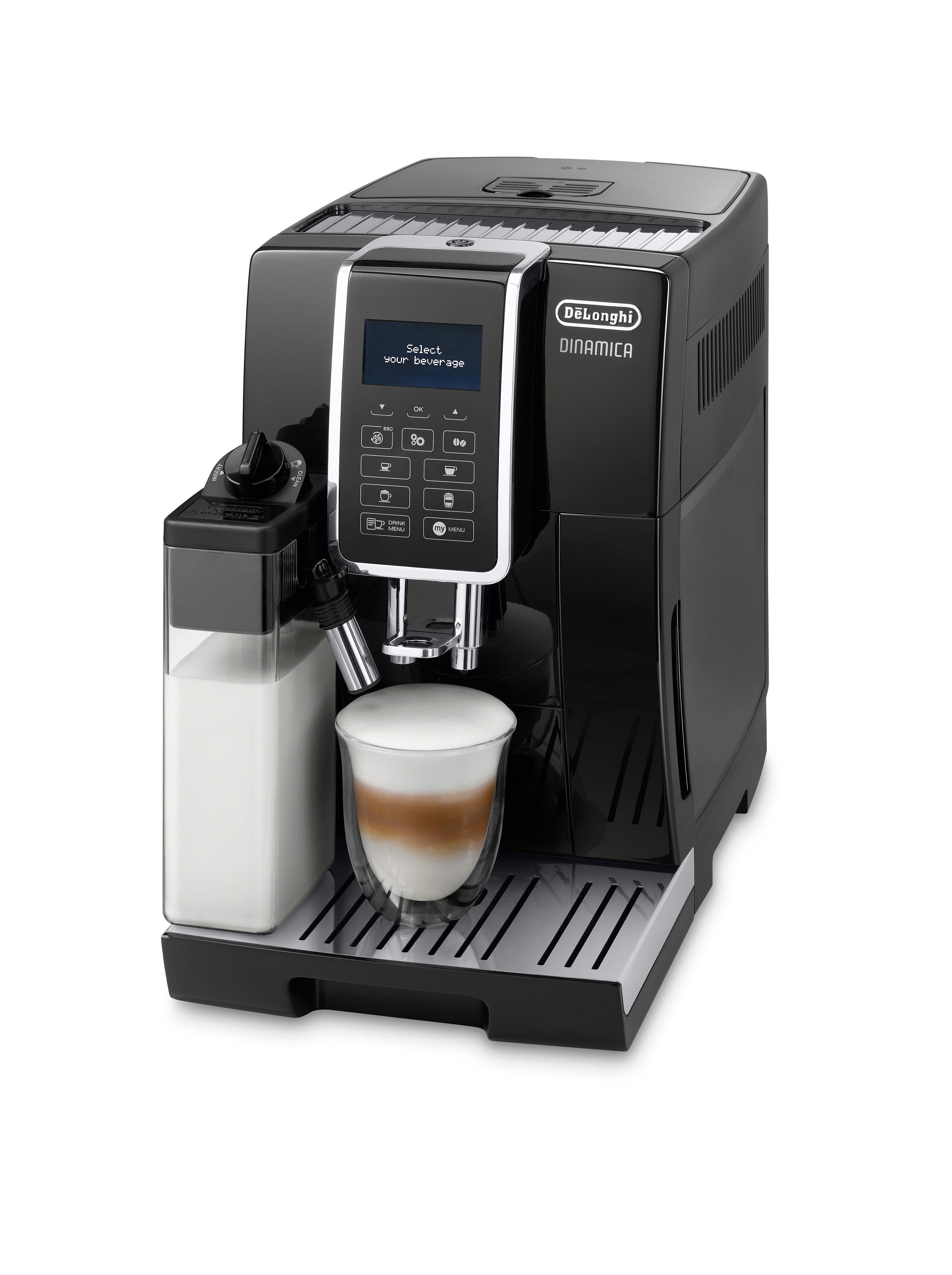 De'Longhi Kaffeevollautomat Dinamica ECAM 350.55.B, mit 4 ...