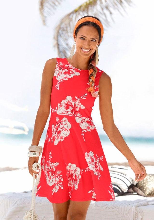 Beachtime Strandkleid mit Blumenprint, Modisches Tellerkleid online kaufen | OTTO Beachtime Strandkleid mit Blumenprint, Modisches Tellerkleid online kaufen | OTTO