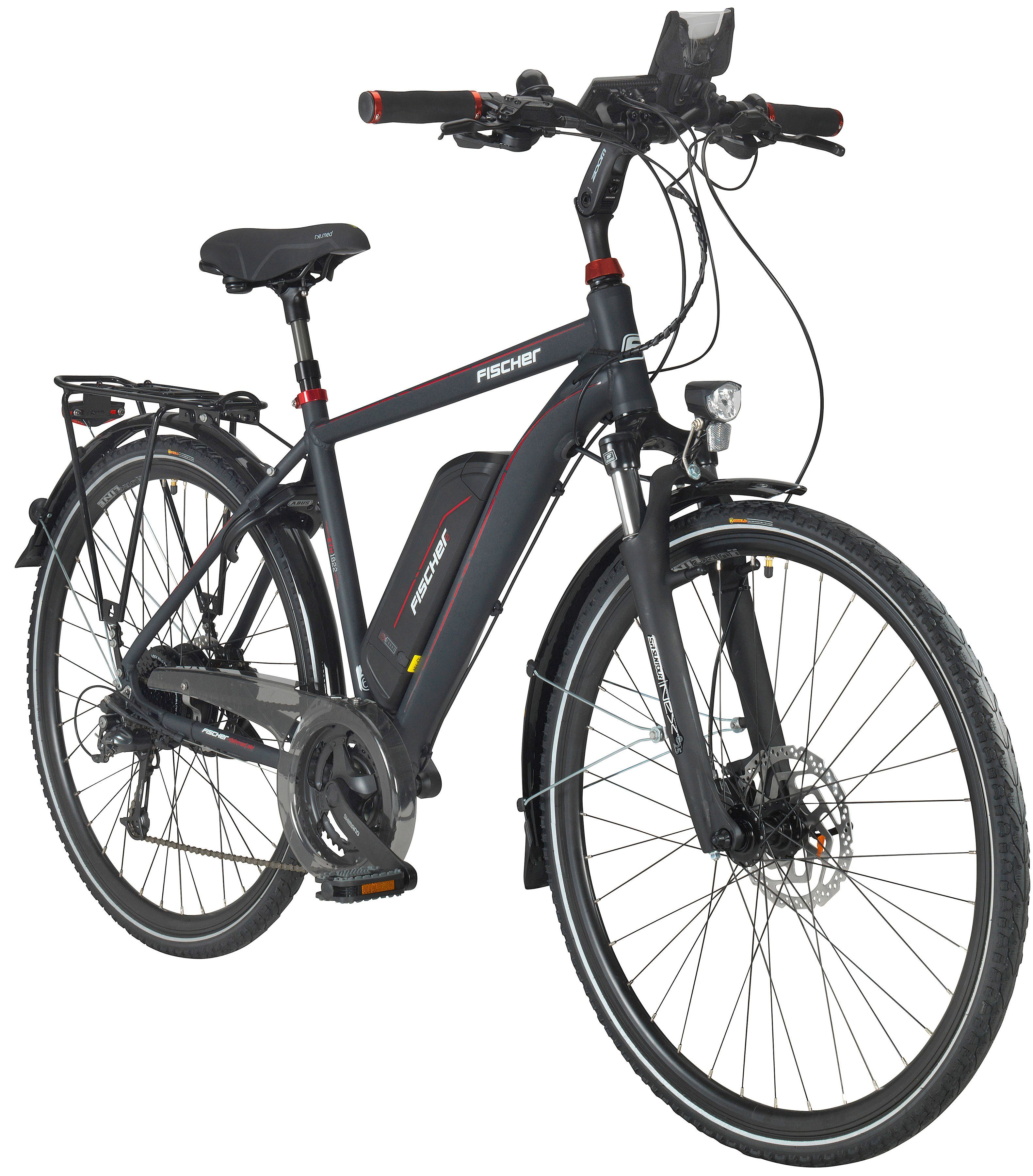 FISCHER FAHRRAEDER EBike Trekking Herren »ETH1822«, 71,12