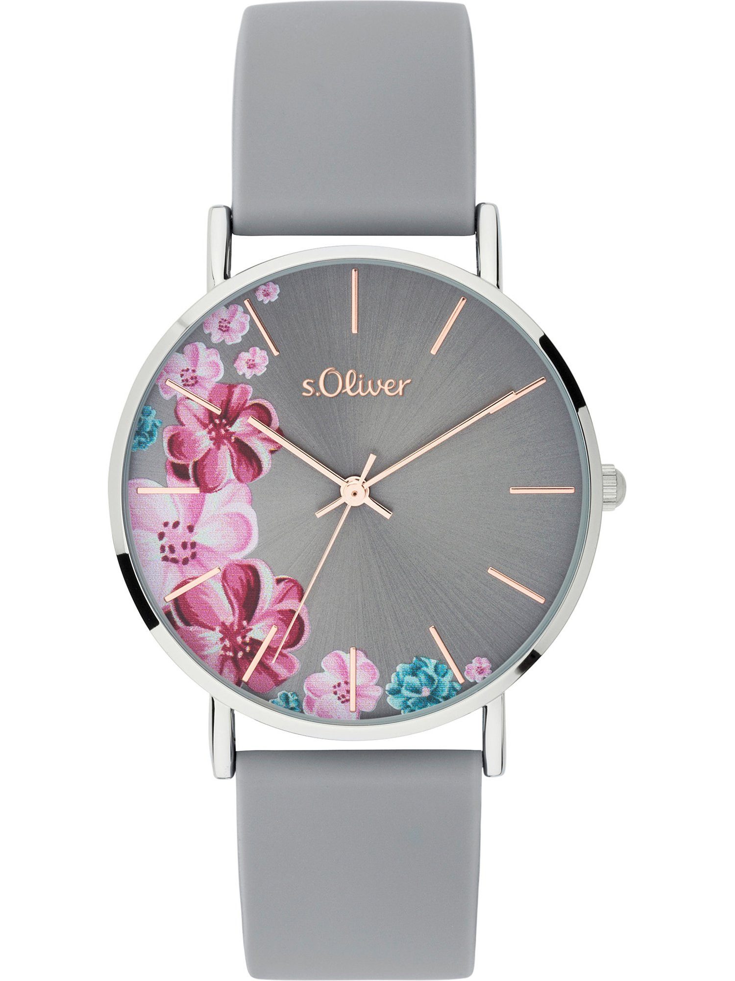 Quarzuhr S.Oliver Damen-Uhren Analog Quarz