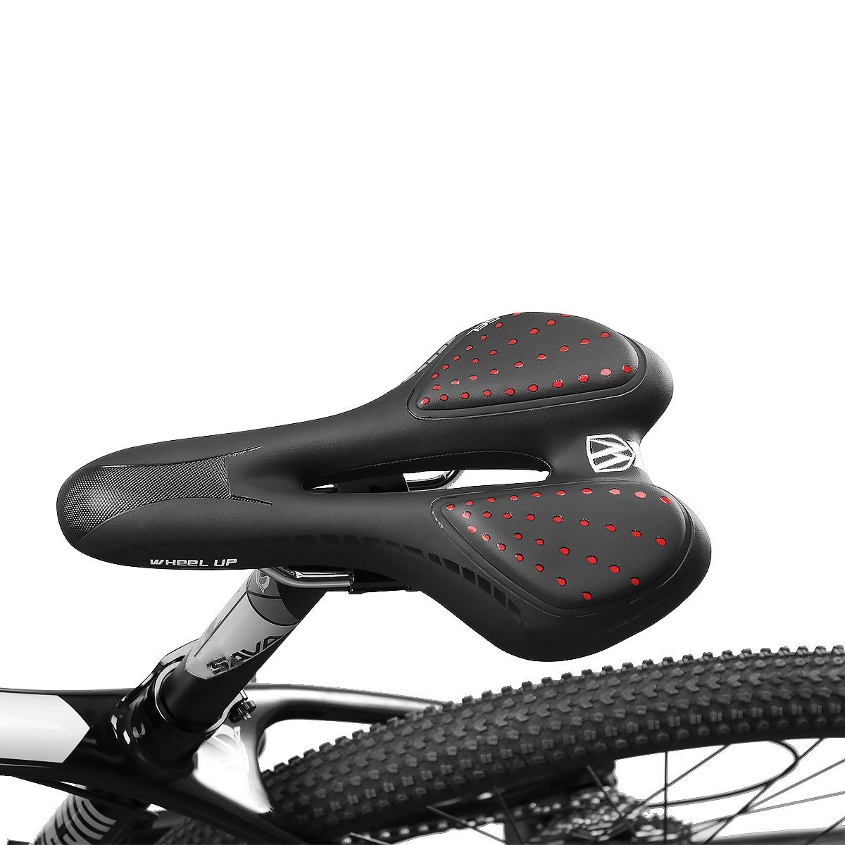 MidGard Fahrradsattel GEL Unisex Fahrradsitz, wasserabweisend Sattel, ergonomische Fahrrad
