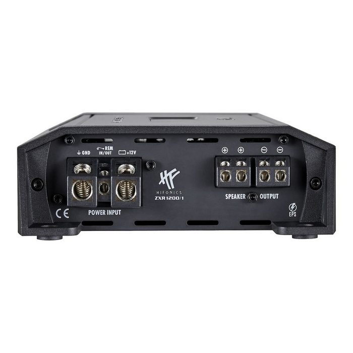 Hifonics Hifonics ZXR 1200/1 1 Kanal Class-D Verstärker Monoblock Endstufe mit 1x 400 / 750 / 1.200 Watt RMS @ 4/2/1 Ω Verstärker