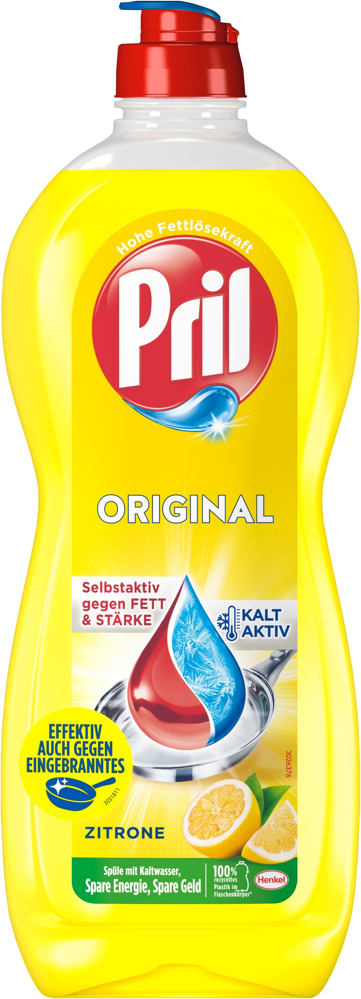 PRIL PRIL Original Zitrone Spülmittel Handspülung 675ml Geschirrspülmittel