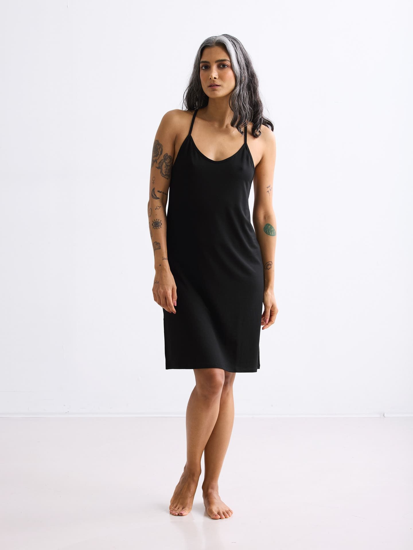 Erlich Textil Nachthemd LIGHT TOUCH TRÄGERHEMD (1-tlg)