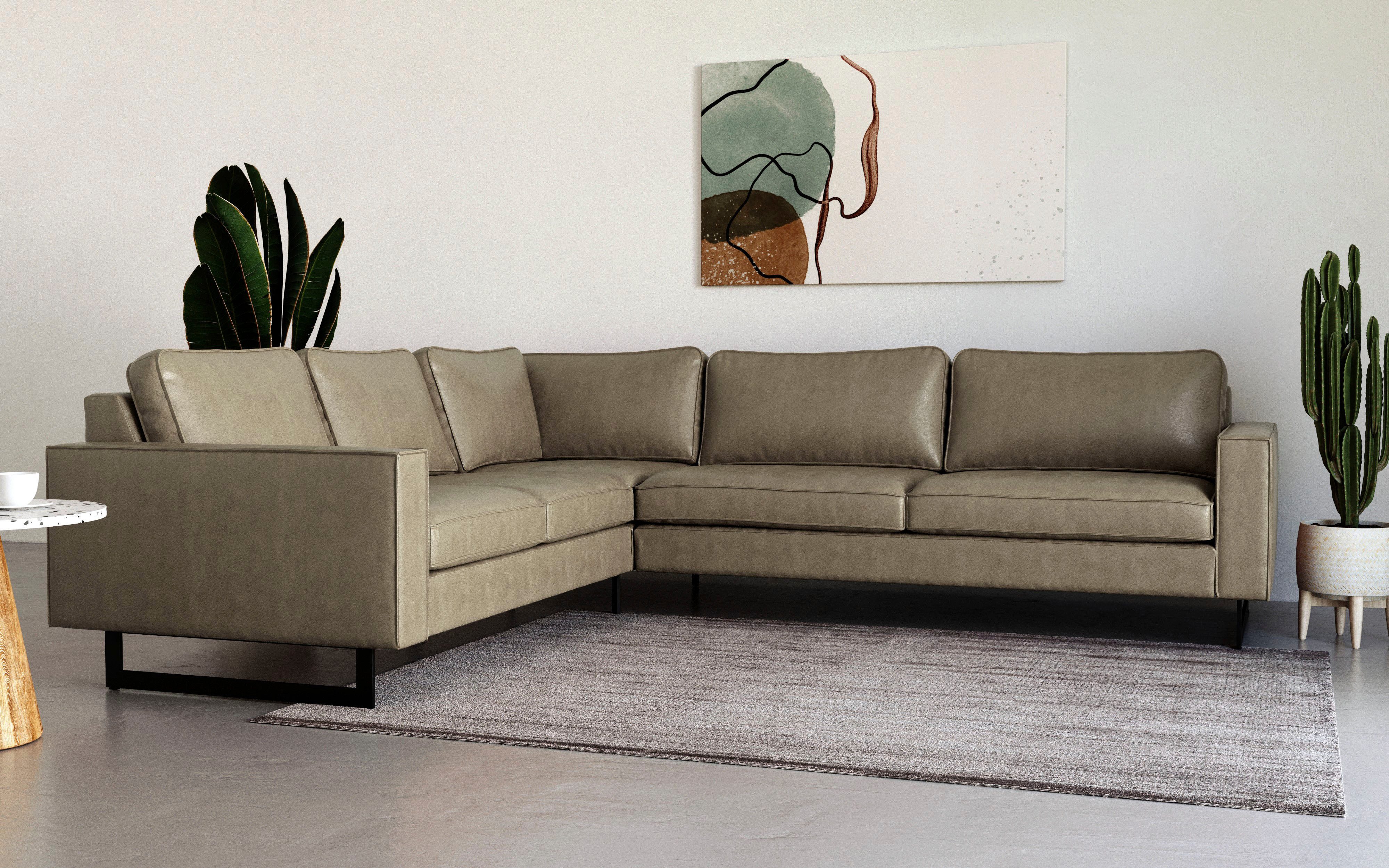 Places of Style Ecksofa Pinto, XXL, günstig online kaufen