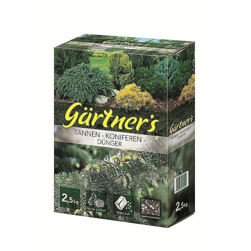 Gärtner's Gartendünger Tannendünger 2,5Kg Koniferendünger Zypressendünger günstig online kaufen