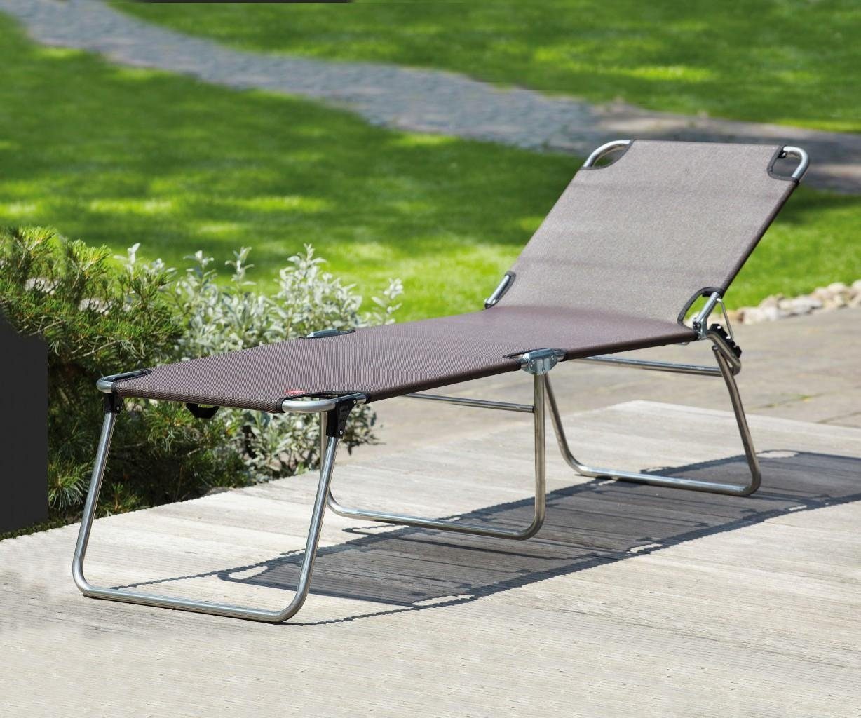 jankurtz Gartenliege AMIGO 40 PLUS Dunkelbraun günstig online kaufen